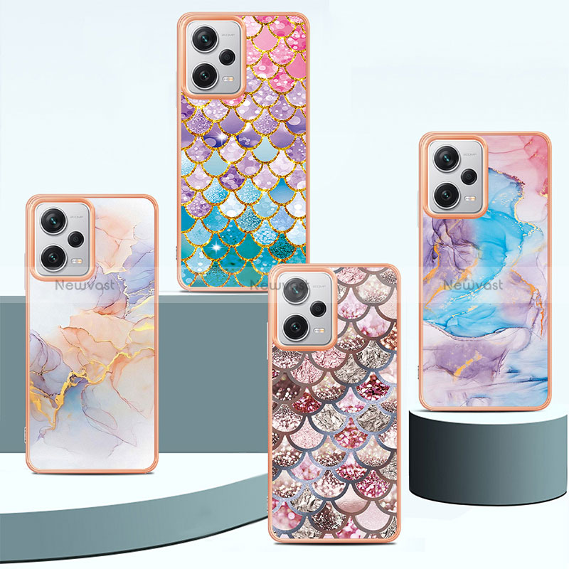 Silicone Candy Rubber Gel Fashionable Pattern Soft Case Cover YB4 for Xiaomi Redmi Note 12 Explorer