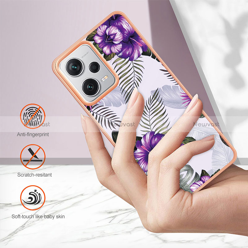 Silicone Candy Rubber Gel Fashionable Pattern Soft Case Cover YB4 for Xiaomi Redmi Note 12 Explorer