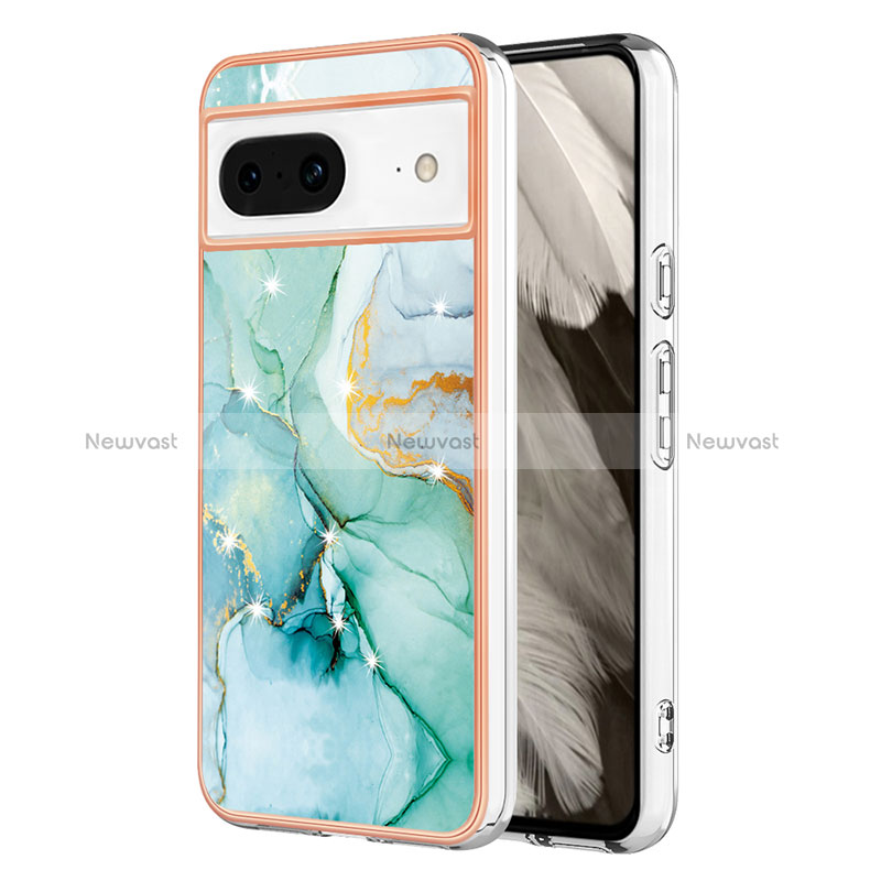 Silicone Candy Rubber Gel Fashionable Pattern Soft Case Cover YB5 for Google Pixel 8 5G