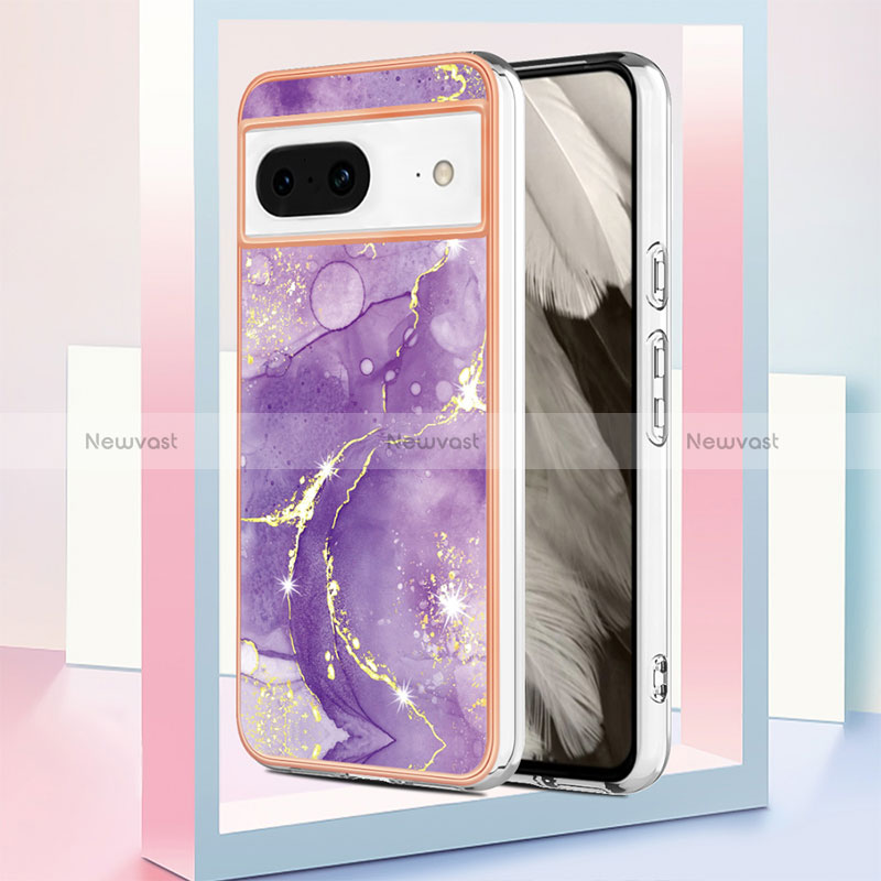 Silicone Candy Rubber Gel Fashionable Pattern Soft Case Cover YB5 for Google Pixel 8 5G