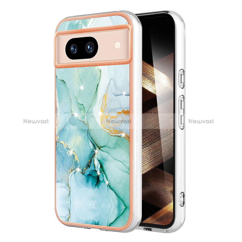 Silicone Candy Rubber Gel Fashionable Pattern Soft Case Cover YB5 for Google Pixel 8a 5G