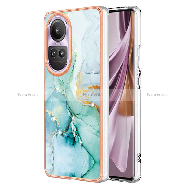 Silicone Candy Rubber Gel Fashionable Pattern Soft Case Cover YB5 for Oppo Reno10 5G