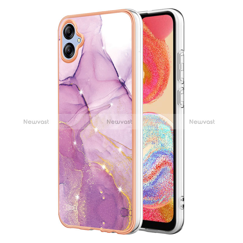 Silicone Candy Rubber Gel Fashionable Pattern Soft Case Cover YB5 for Samsung Galaxy A04 4G