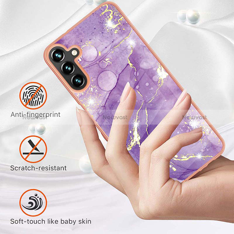 Silicone Candy Rubber Gel Fashionable Pattern Soft Case Cover YB5 for Samsung Galaxy A54 5G