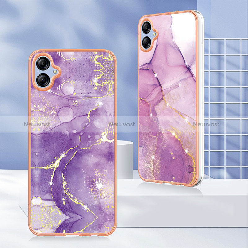 Silicone Candy Rubber Gel Fashionable Pattern Soft Case Cover YB5 for Samsung Galaxy F04