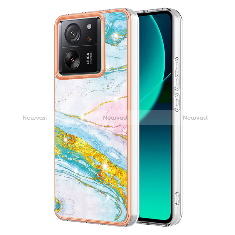 Silicone Candy Rubber Gel Fashionable Pattern Soft Case Cover YB5 for Xiaomi Mi 13T Pro 5G Colorful