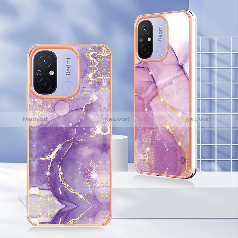 Silicone Candy Rubber Gel Fashionable Pattern Soft Case Cover YB5 for Xiaomi Poco C55