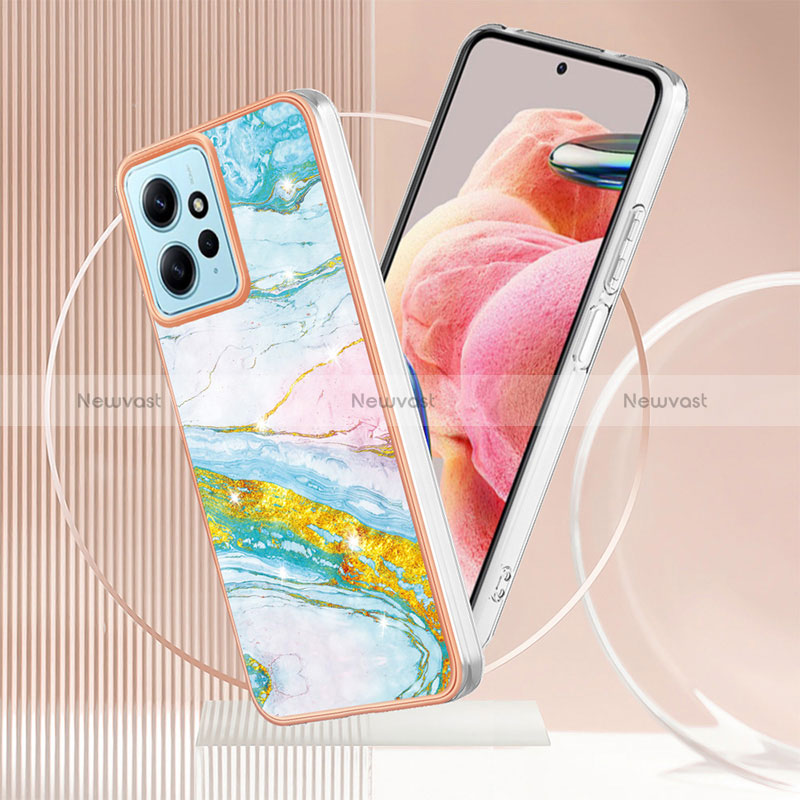 Silicone Candy Rubber Gel Fashionable Pattern Soft Case Cover YB5 for Xiaomi Redmi Note 12 4G