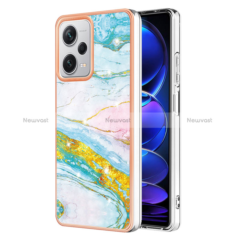 Silicone Candy Rubber Gel Fashionable Pattern Soft Case Cover YB5 for Xiaomi Redmi Note 12 Explorer Colorful