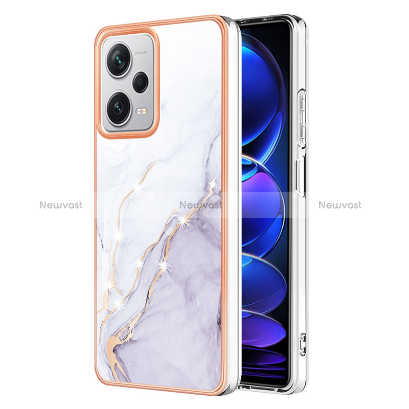Silicone Candy Rubber Gel Fashionable Pattern Soft Case Cover YB5 for Xiaomi Redmi Note 12 Pro+ Plus 5G