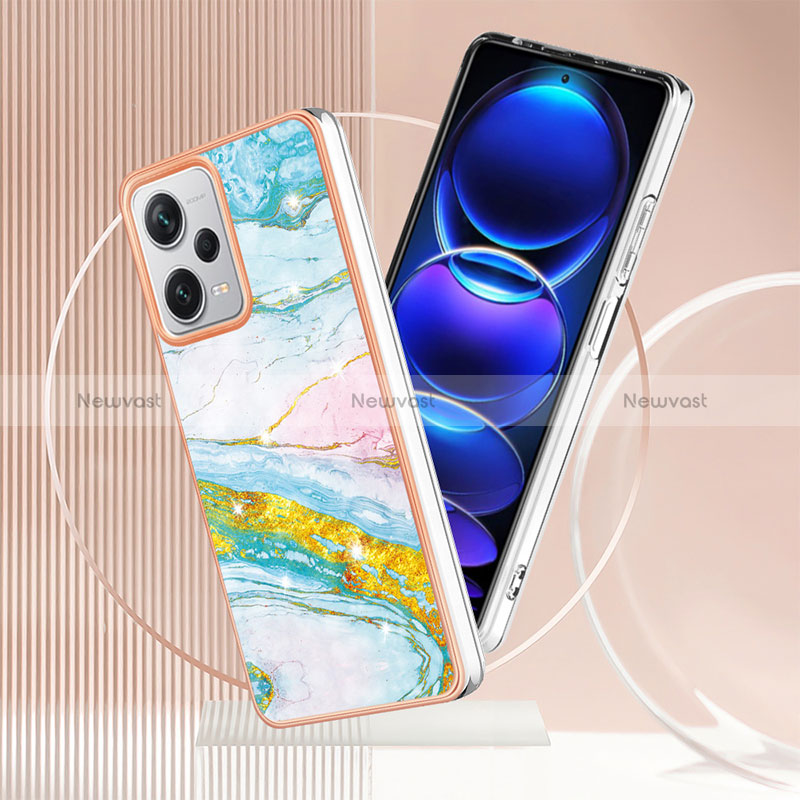 Silicone Candy Rubber Gel Fashionable Pattern Soft Case Cover YB5 for Xiaomi Redmi Note 12 Pro+ Plus 5G