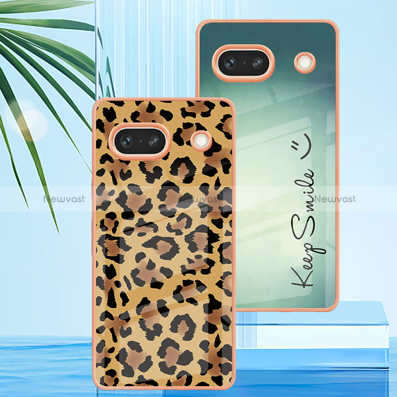 Silicone Candy Rubber Gel Fashionable Pattern Soft Case Cover YB6 for Google Pixel 7a 5G