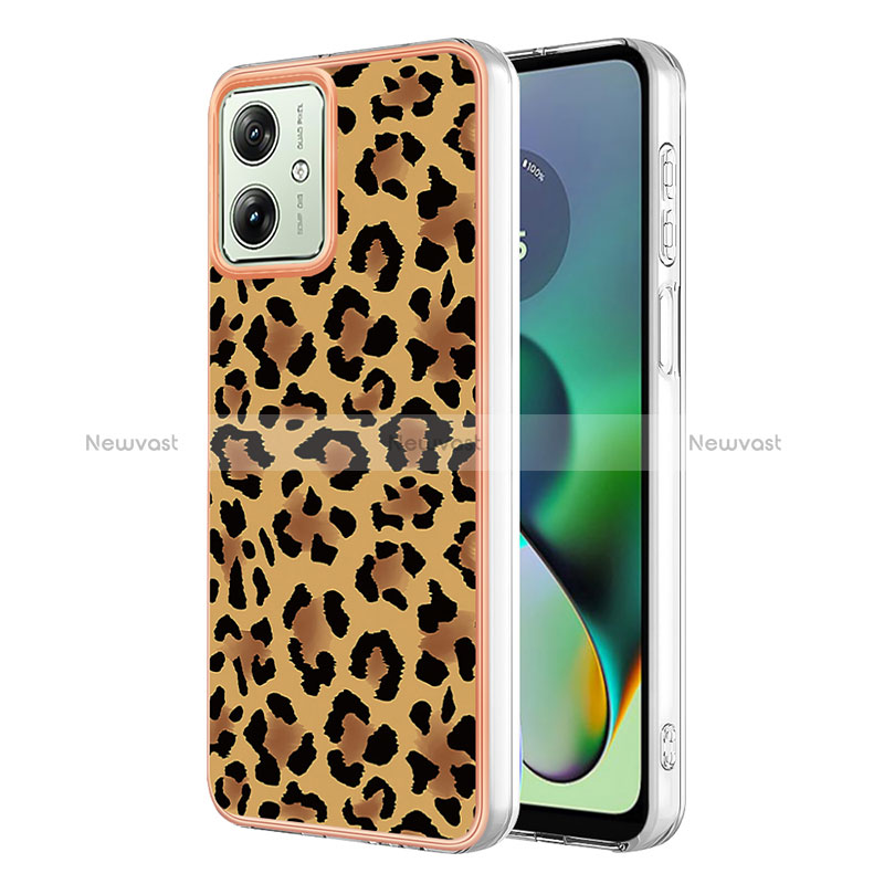 Silicone Candy Rubber Gel Fashionable Pattern Soft Case Cover YB6 for Motorola Moto G54 5G