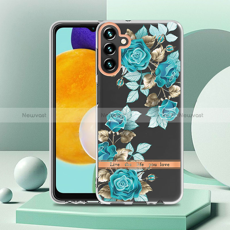 Silicone Candy Rubber Gel Fashionable Pattern Soft Case Cover YB6 for Samsung Galaxy A34 5G