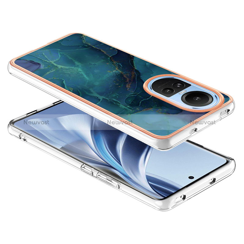 Silicone Candy Rubber Gel Fashionable Pattern Soft Case Cover YB7 for Oppo Reno10 Pro 5G