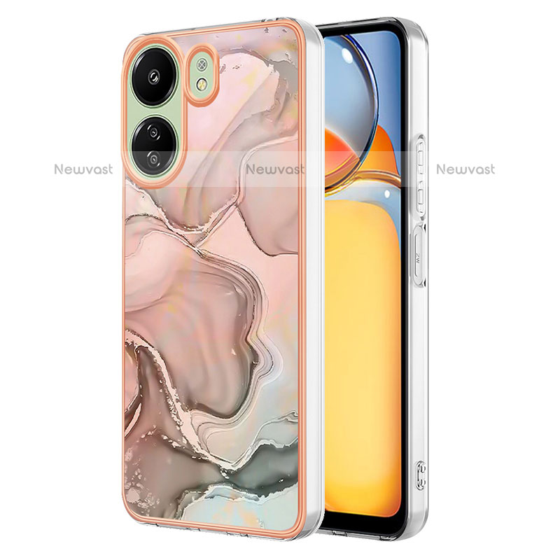 Silicone Candy Rubber Gel Fashionable Pattern Soft Case Cover YB7 for Xiaomi Poco C65