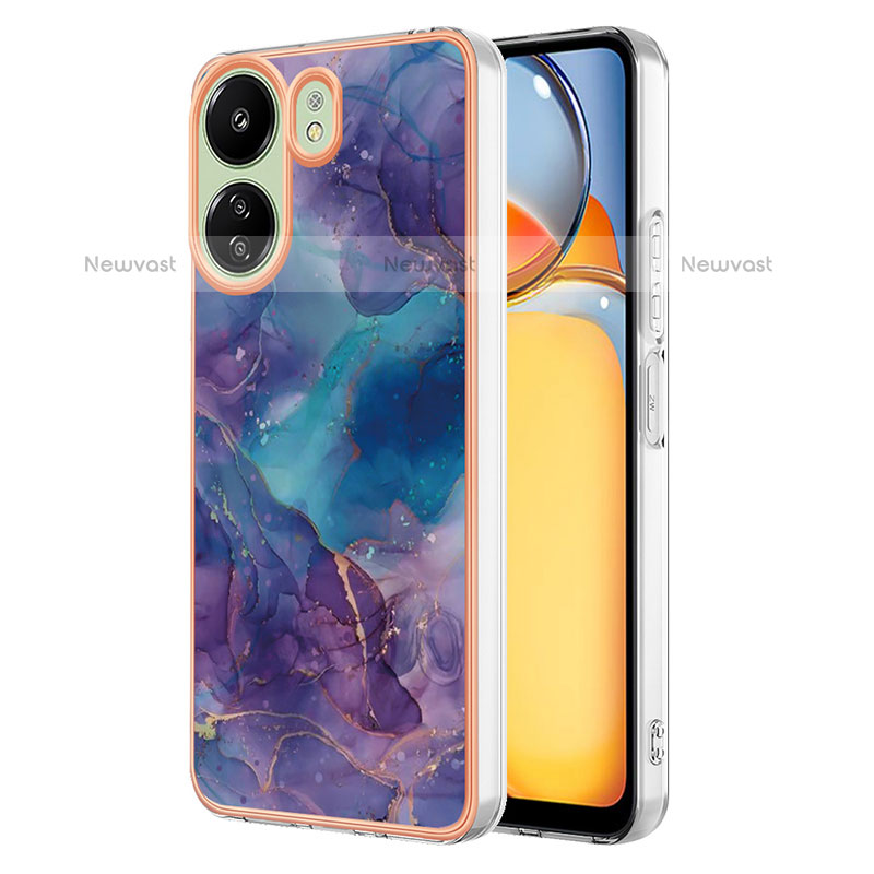 Silicone Candy Rubber Gel Fashionable Pattern Soft Case Cover YB7 for Xiaomi Poco C65