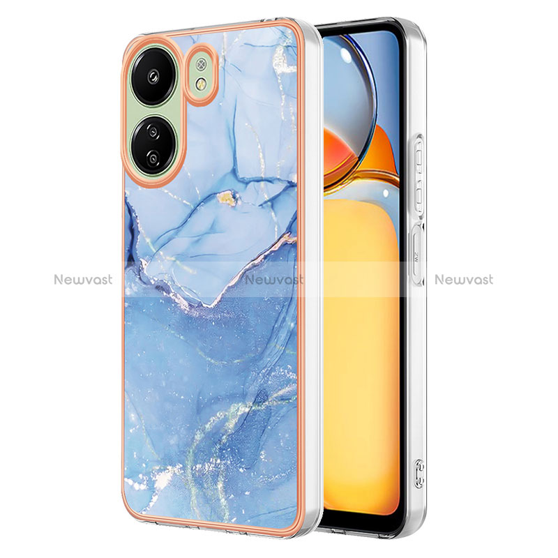 Silicone Candy Rubber Gel Fashionable Pattern Soft Case Cover YB7 for Xiaomi Redmi 13C