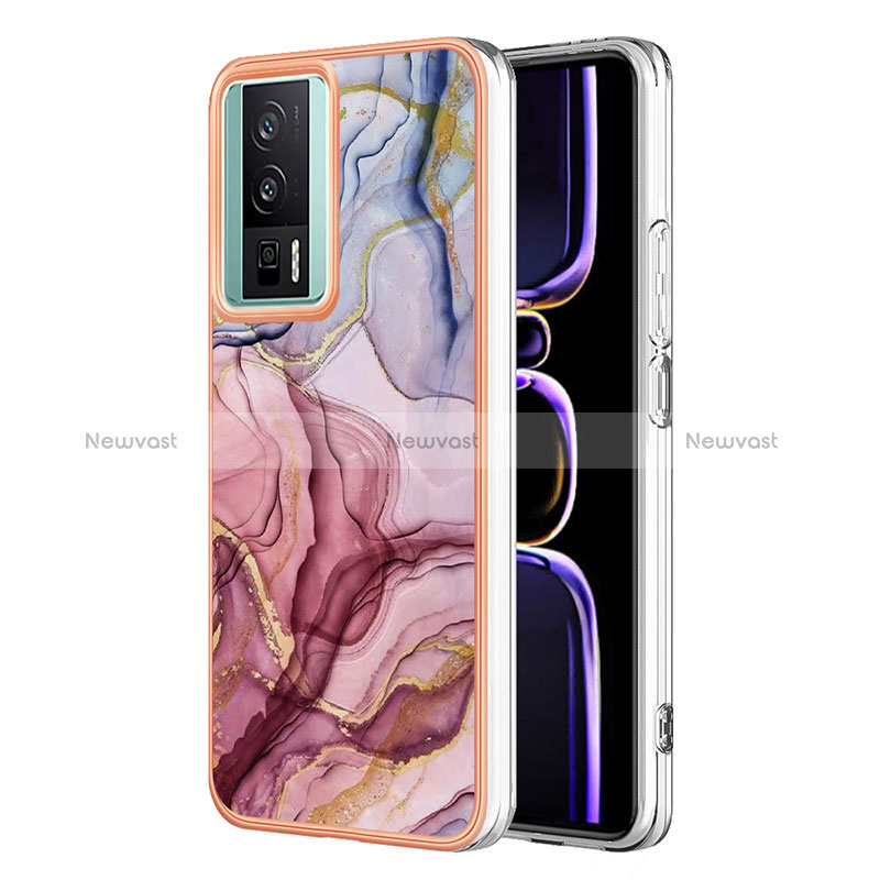 Silicone Candy Rubber Gel Fashionable Pattern Soft Case Cover YB7 for Xiaomi Redmi K60 5G Mixed