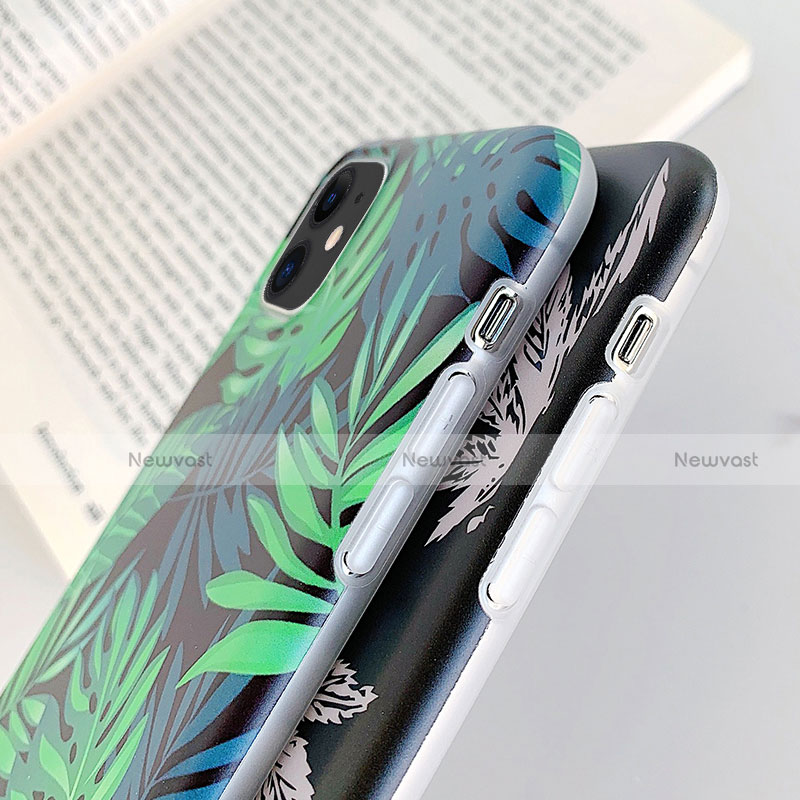 Silicone Candy Rubber Gel Flowers Soft Case Cover for Apple iPhone 11