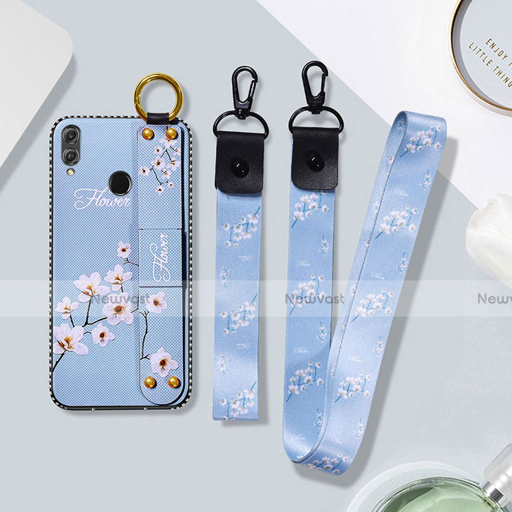 Silicone Candy Rubber Gel Flowers Soft Case Cover for Huawei Honor 10 Lite