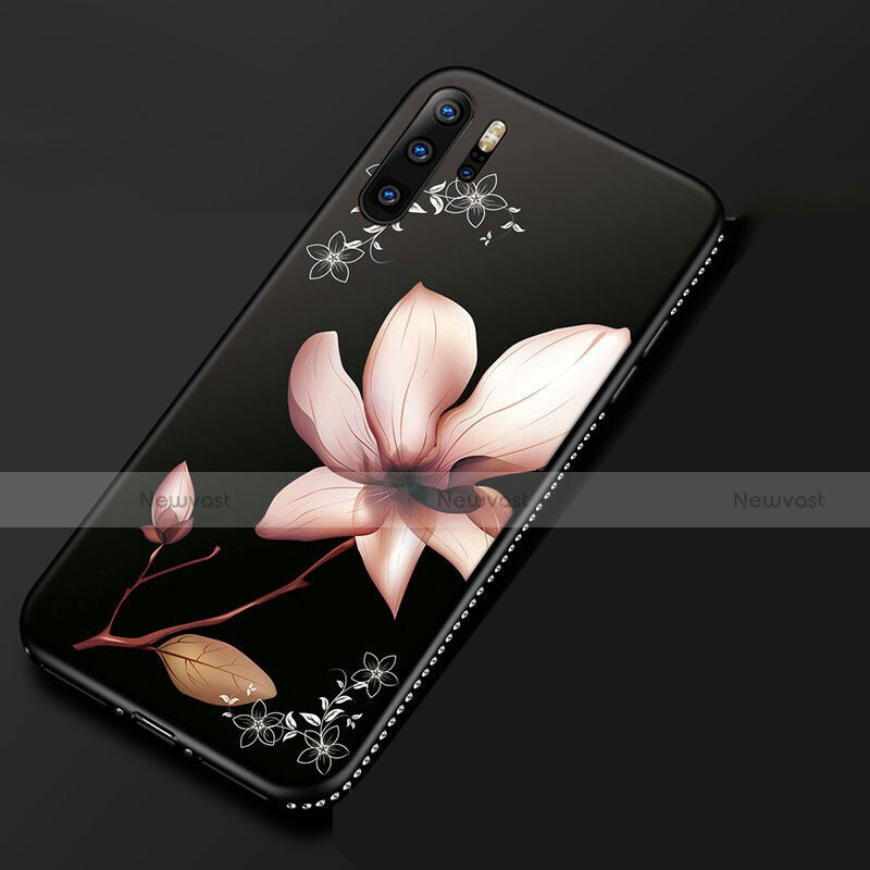 Silicone Candy Rubber Gel Flowers Soft Case Cover S01 for Huawei P30 Pro