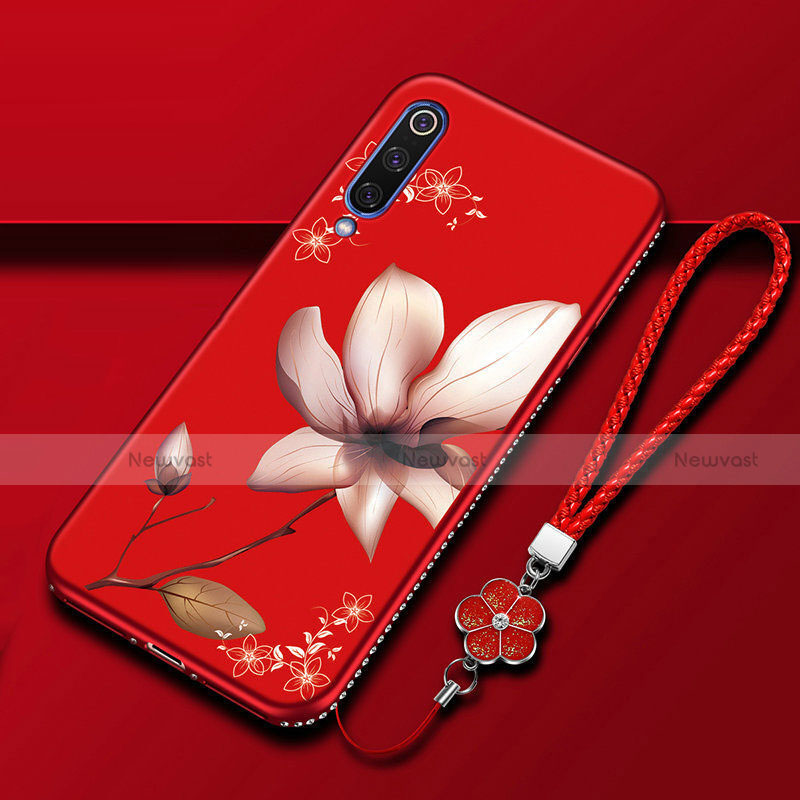 Silicone Candy Rubber Gel Flowers Soft Case Cover S01 for Samsung Galaxy A70S