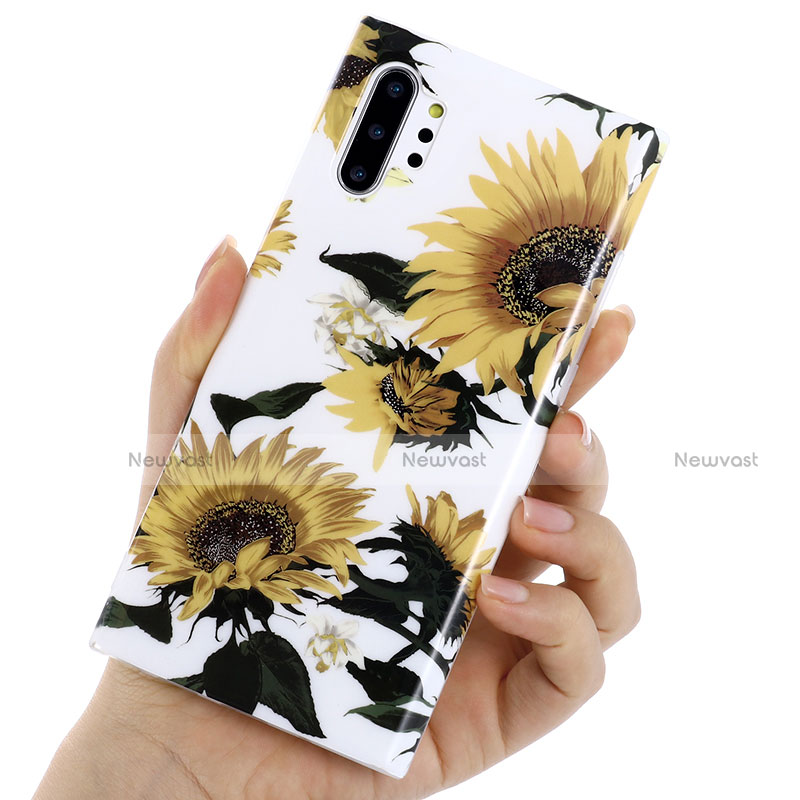 Silicone Candy Rubber Gel Flowers Soft Case Cover S03 for Samsung Galaxy Note 10 Plus 5G