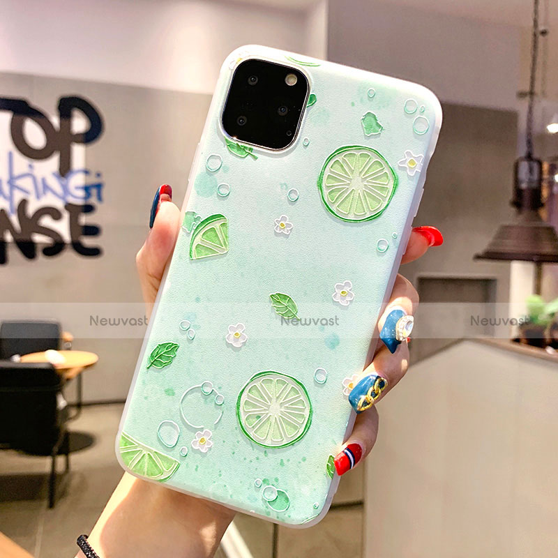 Silicone Candy Rubber Gel Fruit Soft Case Cover C01 for Apple iPhone 11 Pro