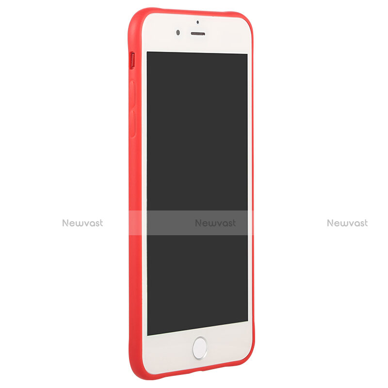 Silicone Candy Rubber Gel Soft Case C01 for Apple iPhone SE3 2022 Red