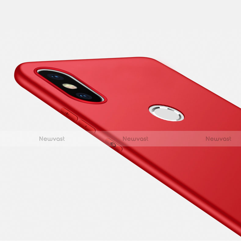 Silicone Candy Rubber Gel Soft Case for Xiaomi Mi A2 Red