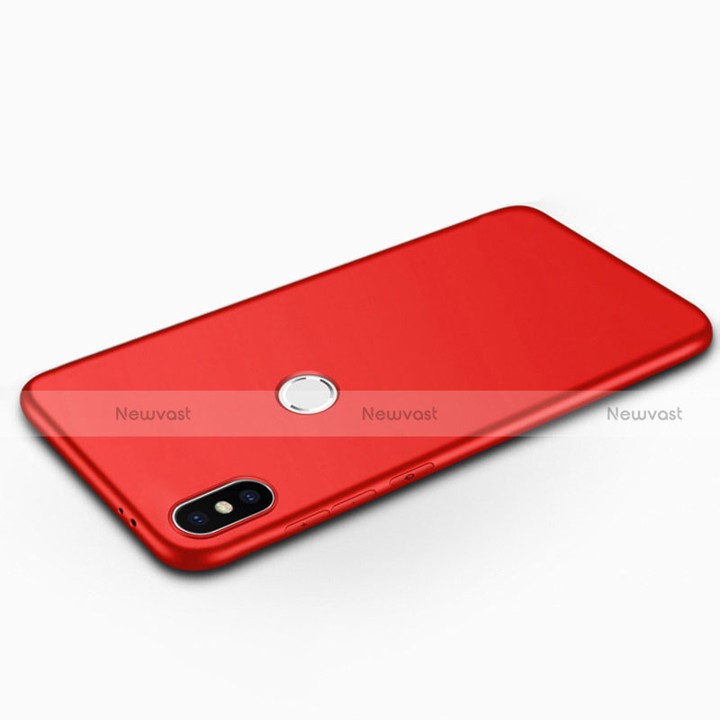 Silicone Candy Rubber Gel Soft Case for Xiaomi Mi A2 Red