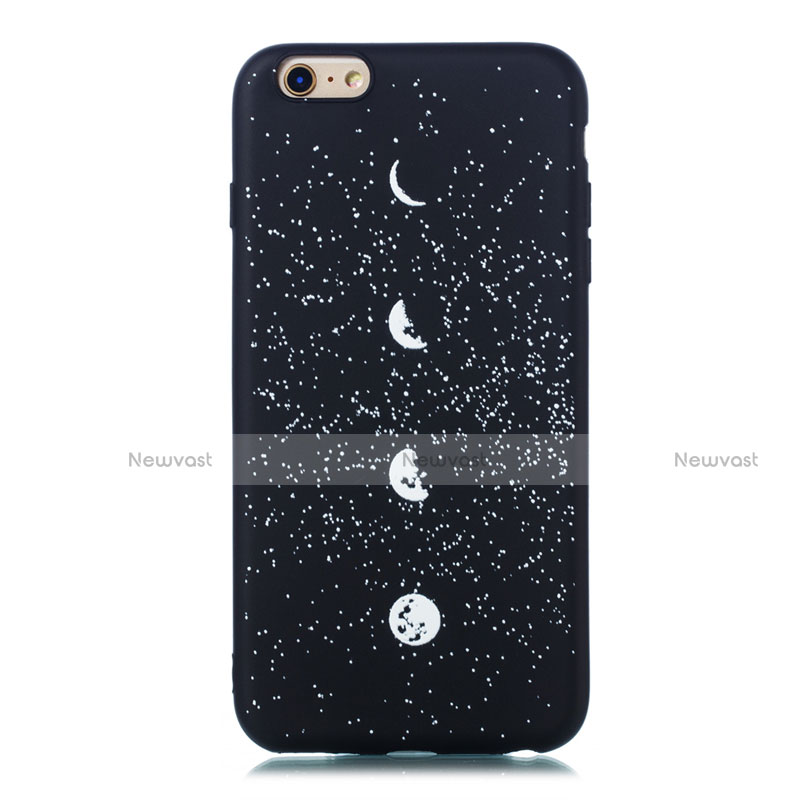 Silicone Candy Rubber Gel Starry Sky Soft Case Cover for Apple iPhone 6 Mixed