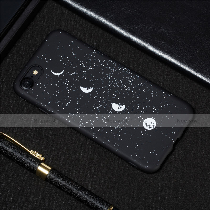 Silicone Candy Rubber Gel Starry Sky Soft Case Cover for Apple iPhone 7