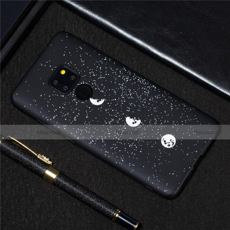 Silicone Candy Rubber Gel Starry Sky Soft Case Cover for Huawei Mate 20