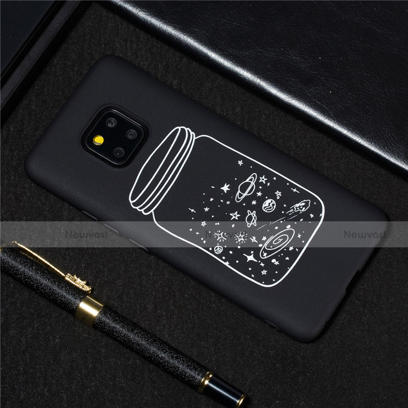 Silicone Candy Rubber Gel Starry Sky Soft Case Cover for Huawei Mate 20 Pro