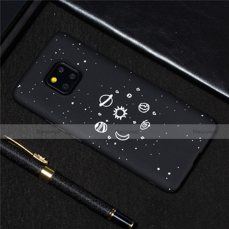 Silicone Candy Rubber Gel Starry Sky Soft Case Cover for Huawei Mate 20 Pro