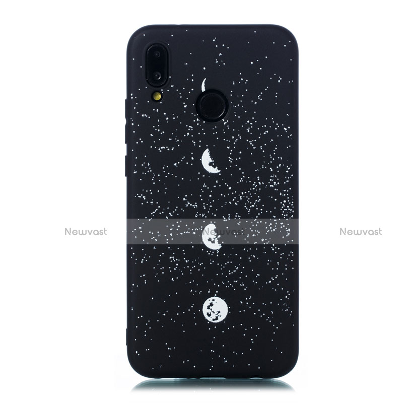 Silicone Candy Rubber Gel Starry Sky Soft Case Cover for Huawei Nova 3e Mixed