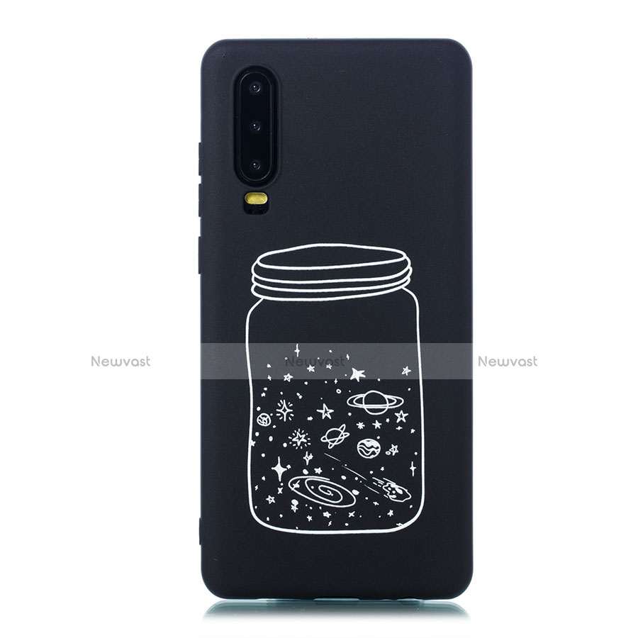 Silicone Candy Rubber Gel Starry Sky Soft Case Cover for Huawei P30