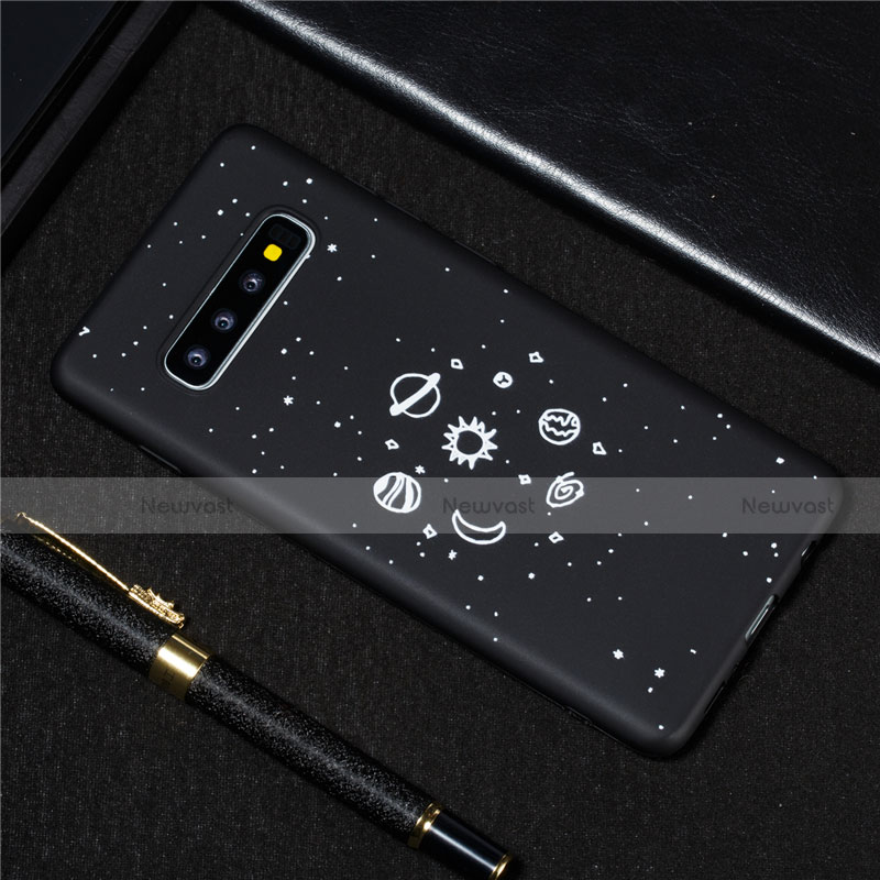 Silicone Candy Rubber Gel Starry Sky Soft Case Cover for Samsung Galaxy S10