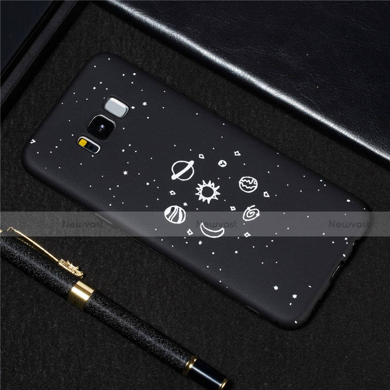 Silicone Candy Rubber Gel Starry Sky Soft Case Cover for Samsung Galaxy S8 Plus