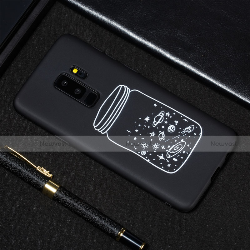 Silicone Candy Rubber Gel Starry Sky Soft Case Cover for Samsung Galaxy S9 Plus