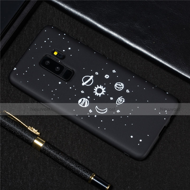 Silicone Candy Rubber Gel Starry Sky Soft Case Cover for Samsung Galaxy S9 Plus