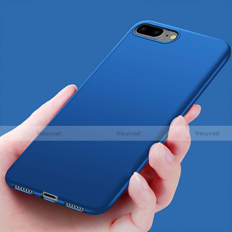 Silicone Candy Rubber Soft Case Gel for Apple iPhone 7 Plus Blue