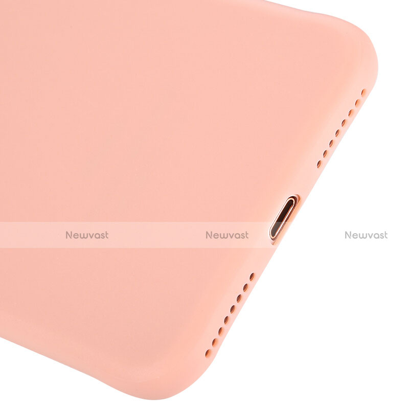 Silicone Candy Rubber Soft Case TPU C02 for Apple iPhone 8 Plus Pink