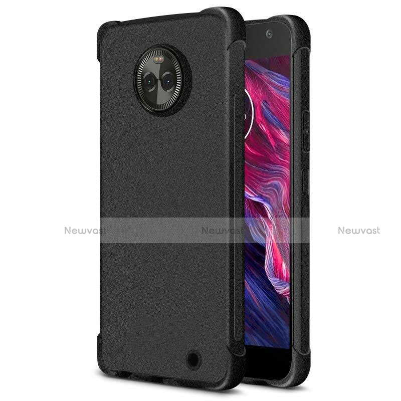 Silicone Candy Rubber Soft Case TPU for Motorola Moto X4 Black