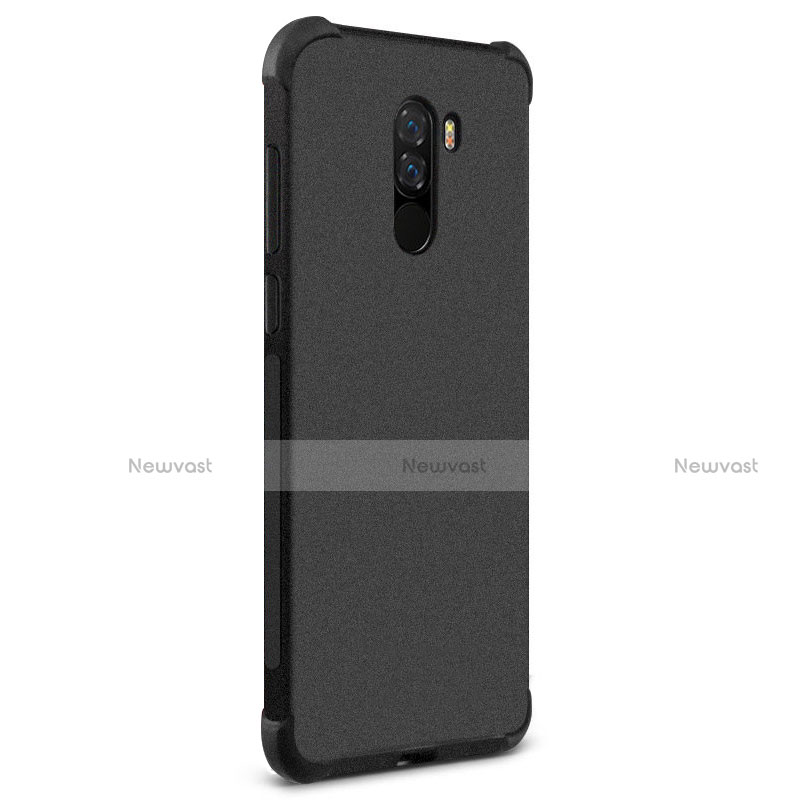 Silicone Candy Rubber Soft Case TPU for Xiaomi Pocophone F1 Black