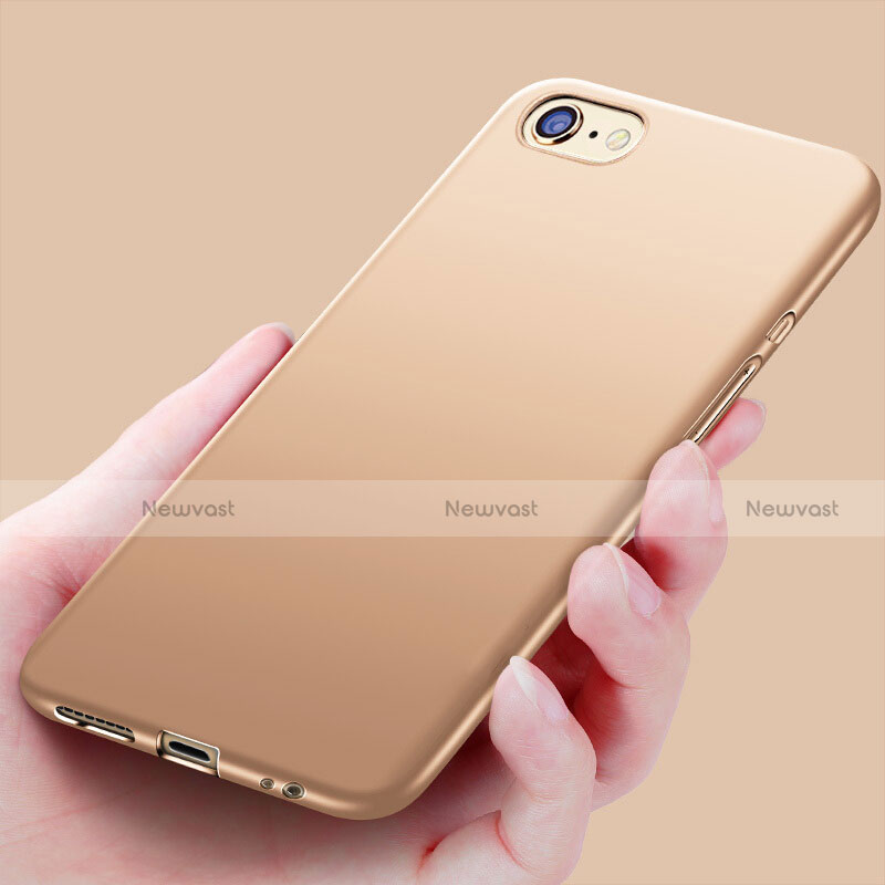 Silicone Candy Rubber Soft Cover Gel for Apple iPhone 7 Gold