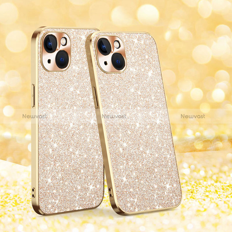 Silicone Candy Rubber TPU Bling-Bling Soft Case Cover AC1 for Apple iPhone 13