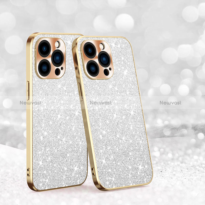 Silicone Candy Rubber TPU Bling-Bling Soft Case Cover AC1 for Apple iPhone 13 Pro